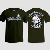 1058 "Endlich" Abschluss T-Shirt beidseitig bedruckt